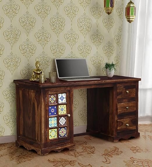 Wooden Study Table Designs for Adults