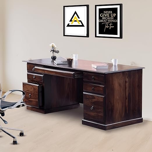 Ergonomic Wooden Study Table Office