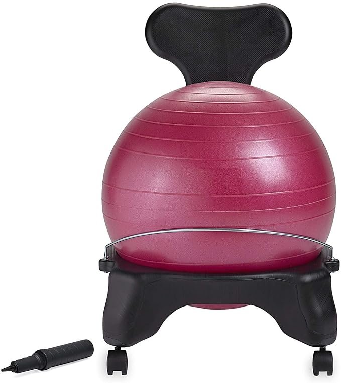 Balance ball chair