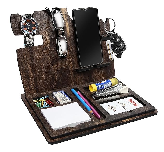 Desk Organizer with Charging Station