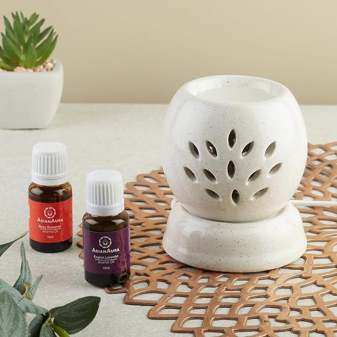 Essential oil diffuser with focus-Enhancing scents